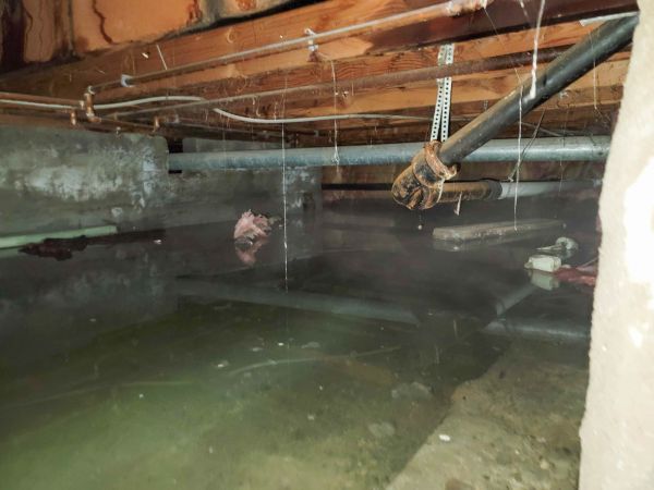 Crawlspace Drainage in Greeley